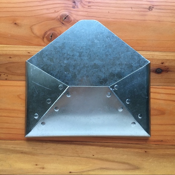 Galvanized Metal Envelope Wall Decor